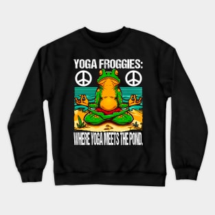 Frog Yoga Crewneck Sweatshirt